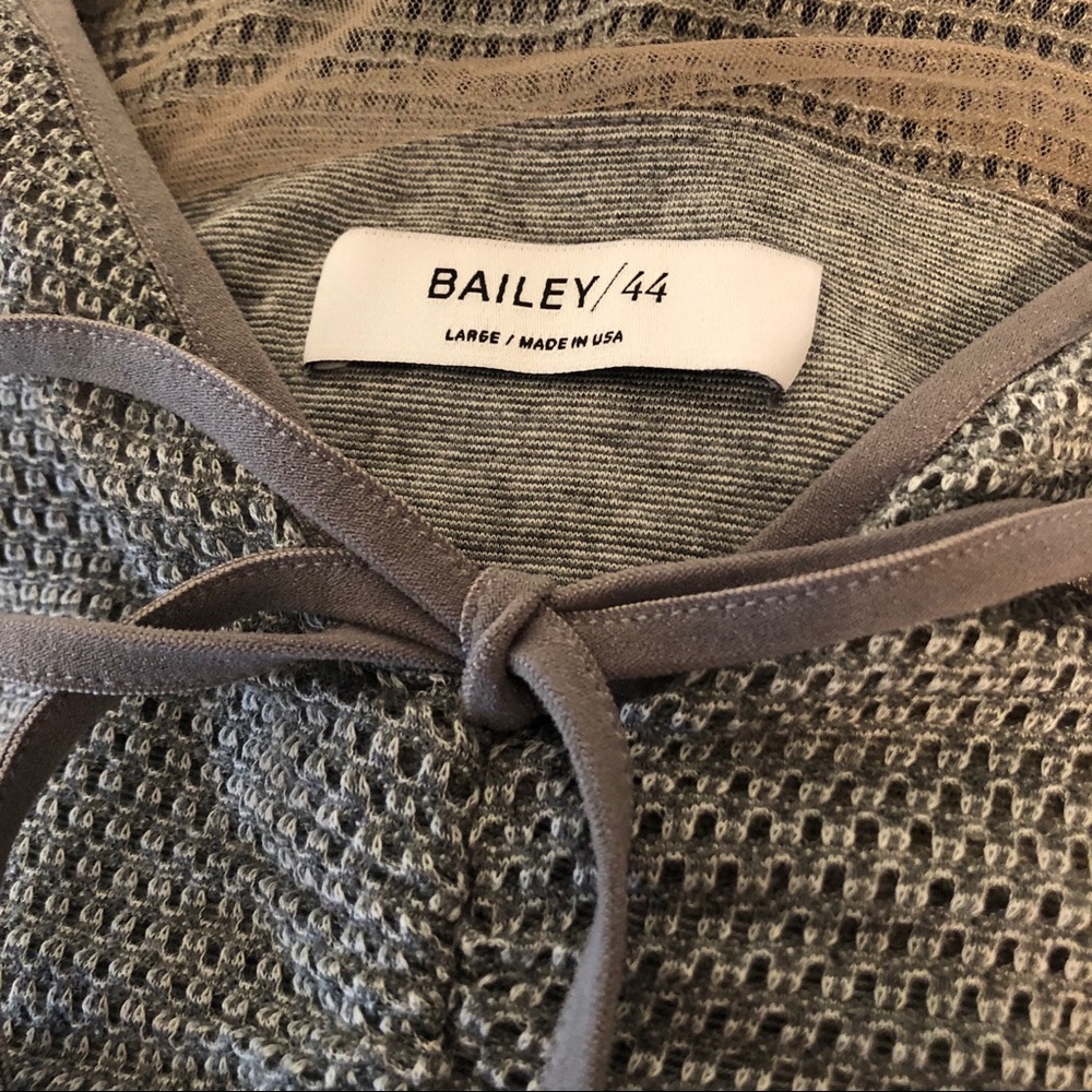 NWT: BAILEY 44 grey jersey dress